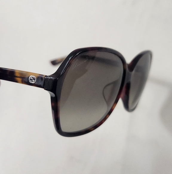 Gucci Sunglasses GG 3732/F/Z HNZHA 61-14-140 Italy Made Tortoise color Women's - Picture 4 of 16